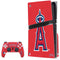 MLB Los Angeles Angels - Solid Distressed PS5 Pro Disk Bundle  Skin
